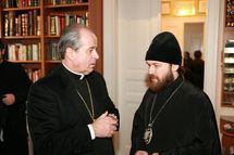 Le métropolite Hilarion de Volokolamsk en visite en Ukraine occidentale