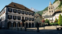 La chapelle Saint-Jacques appartenant à l'abbaye Saint Maurice (canton suisse du Valais) a été transmise au diocèse de Chersonèse