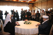 Le patriarche arménien et le chef des musulmans du Caucase se rencontrent à Bakou en présence du patriarche de Moscou
