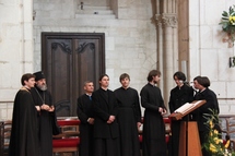 Célébration des vêpres orthodoxes à la cathédrale de Verdun