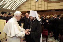Un concert de musique religieuse russe à Rome en présence du pape Un concert de musique religieuse russe à Rome en présence du pape