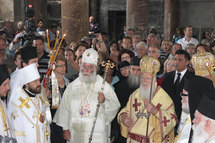 Le métropolite Hilarion a participé à une liturgie avec le patriarche de Constantinople en Cappadoce