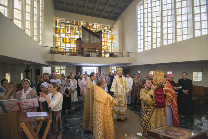 Une première liturgie épiscopale orthodoxe vient d'être célébrée dans la Principauté de Monaco Une première liturgie épiscopale orthodoxe vient d'être célébrée dans la Principauté de Monaco