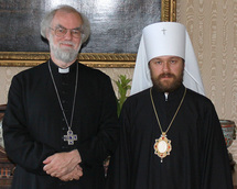 Mgr Hilarion a rendu visite au primat de l'Eglise d'Angleterre