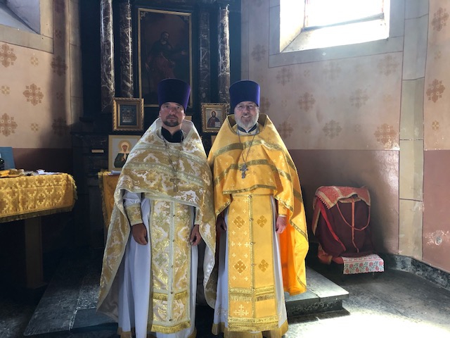 Suisse : le père Augustin Sokolowski a célébré une Liturgie dans le canton du Valais