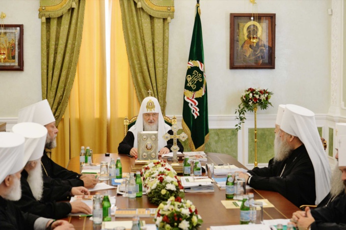 Monseigneur Nestor, évêque de Chersonèse, a pris part à la réunion du Saint Synode qui s'est tenue à Ekaterinbourg