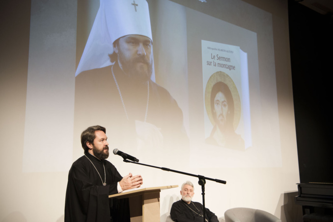 Le métropolite Hilarion (Alfeyev) a présenté son nouveau livre "Le Sermon sur la montagne"