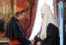 Le patriarche Cyrille a reçu le président du Conseil pontifical pour la promotion de l'unité des chrétiens