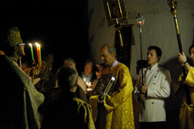 Célébrations pascales au monastère Sainte-Trinité de Dompierre