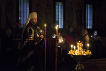 Métropolite Jean a présidé la célébration des Grandes Complies avec la lecture du canon de st. André de Crète en l'église des Trois-Saints-Docteurs à Paris
