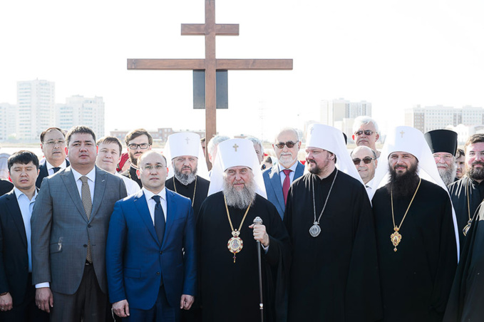 Le métropolite Jean a pris part à la célébration du 20e anniversaire de la fondation du diocèse d’Astana au Kazakhstan