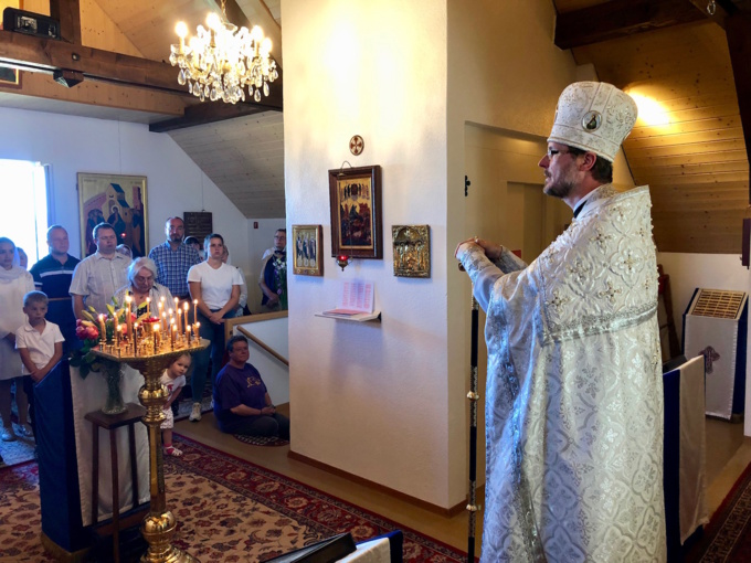 Suisse : fête de la Transfiguration au monastère de Dompierre Suisse : fête de la Transfiguration au monastère de Dompierre