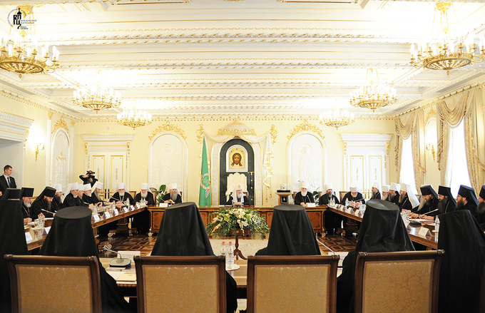 Consultation à Moscou de l'épiscopat des nouvelles métropoles de l'Eglise orthodoxe russe Consultation à Moscou de l'épiscopat des nouvelles métropoles de l'Eglise orthodoxe russe