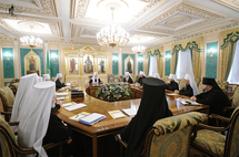 Le Saint-Synode de l'Eglise orthodoxe russe se réunit en première session de cette année