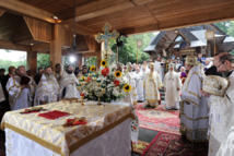 Le patriarche Cyrille célèbre la liturgie de la Transfiguration au Mont Grabarka en Pologne