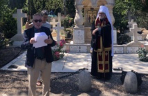 L'inauguration d’une plaque en mémoire de la vénérable mère Marie Skobtsov au cimetière russe de Sainte-Geneviève-des-Bois