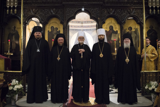 Le métropolite Jean de Doubna a présidé le sacre épiscopal de l’archimandrite Élisée (Germain), élu évêque de Réoutov