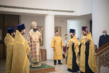 Le métropolite Antoine a célébré les Vigiles du 3eme dimanche après la Pentecôte