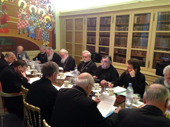 Réunion à Paris du comité de coordination de la Commission internationale mixte pour le dialogue théologique entre les Églises orthodoxes et l’Église catholique Réunion à Paris du comité de coordination de la Commission internationale mixte pour le dialogue théologique entre les Églises orthodoxes et l’Église catholique