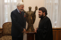 Le métropolite Hilarion de Volokolamsk a rencontré l’ambassadeur de France en Russie