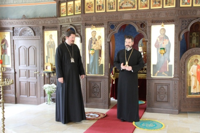 Visite au séminaire l'évêque Antoine de Constantine, auxiliaire du diocèse de l'Europe occidentale de l'Eglise orthodoxe de Bulgarie Visite au séminaire l'évêque Antoine de Constantine, auxiliaire du diocèse de l'Europe occidentale de l'Eglise orthodoxe de Bulgarie