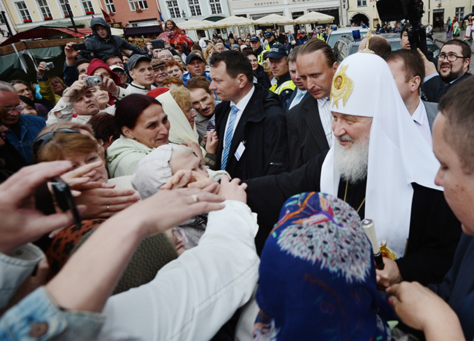 Le patriarche Cyrille de Moscou se rend en Estonie