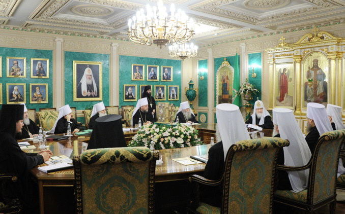 L'évêque Nestor de Chersonèse participe à l'assemblée du Saint-Synode à Moscou L'évêque Nestor de Chersonèse participe à l'assemblée du Saint-Synode à Moscou