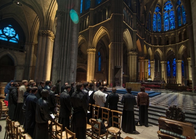 Le Séminaire orthodoxe russe s'est rendu en pèlerinage à Reims