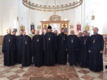 Mgr Nestor a présidé l'assemblée du clergé du diocèse de Chersonèse en Espagne