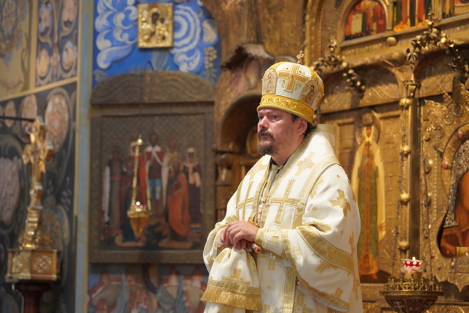 L’archevêque Nestor a célébré la Divine Liturgie en la cathédrale Saint-Nicolas à Nice