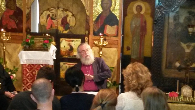 Conférence de M. Jean-Claude Larchet à l'église Sainte-Trinité de Vanves