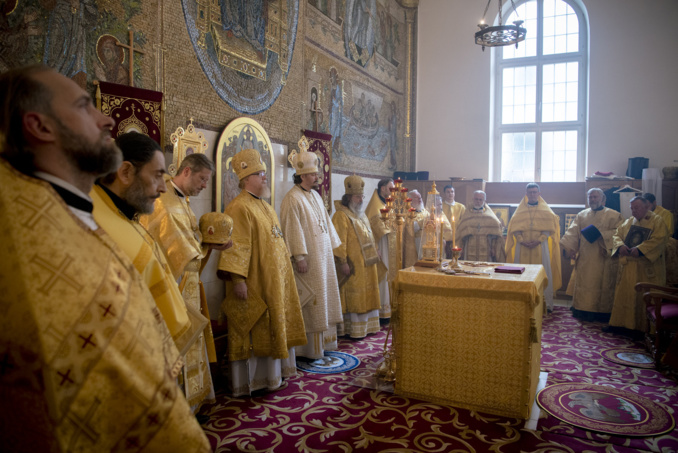 Les hiérarques de l'Église orthodoxe russe ont célébré la Divine Liturgie à Zurich