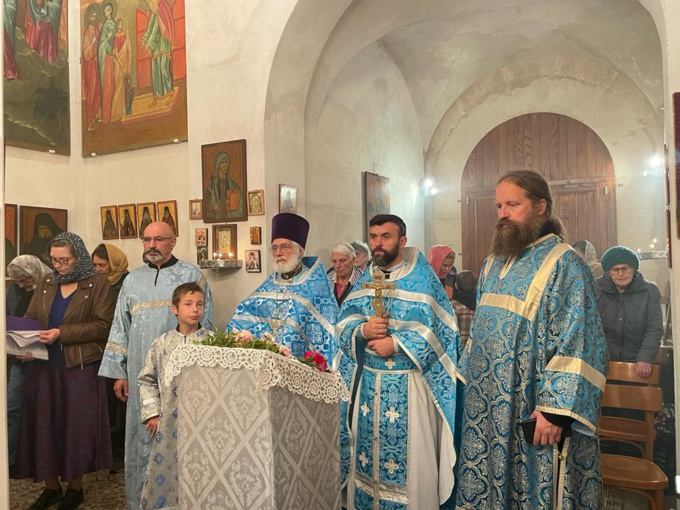 Fête onomastique du monastère en l’honneur de l'icône de la Mère de Dieu de Korsoun à Grassac