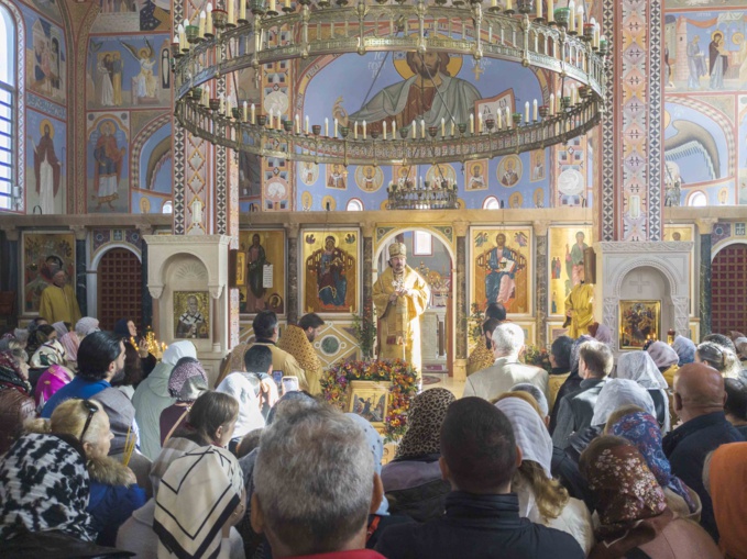 Le métropolite Nestor a présidé la Divine Liturgie en la cathédrale Sainte-Marie-Madeleine à Madrid