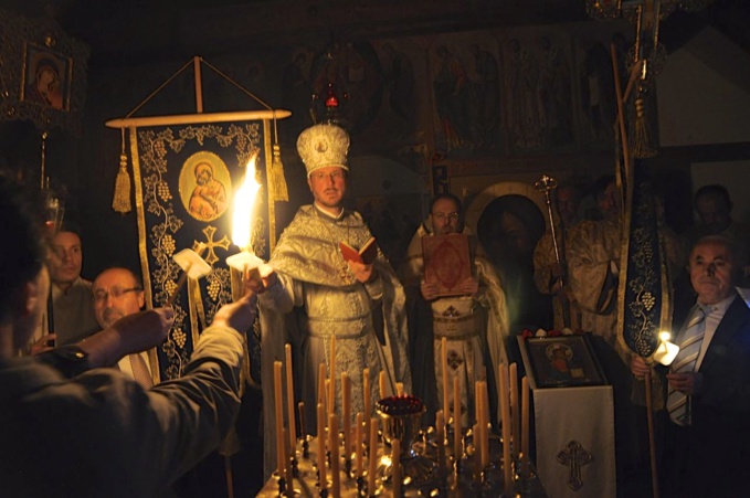 Pâques au monastère Sainte-Trinité de Dompierre en Suisse