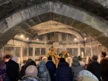 Les paroissiens de la cathédrale niçoise ont effectué un pèlerinage auprès des reliques de la sainte myrophore Marthe, sœur de Lazare