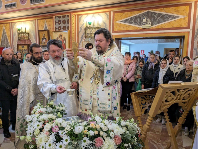 Fête de Théophanie : le métropolite Nestor a célébré la Divine Liturgie en l’église cathédrale mardilène
