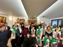 Mgr Pierre, évêque de Caffa, a célébré la Divine Liturgie en la paroisse du saint Païssios de Neamt à Paris