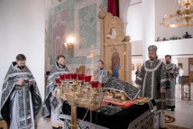 Le métropolite Nestor a célébré la dernière en cette année liturgique Liturgie des Dons Présanctifiés