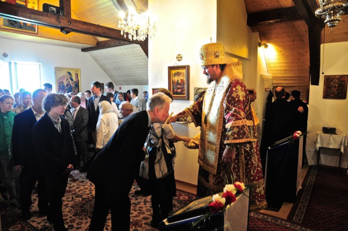 Vingtième anniversaire du monastère Sainte-Trinité de Dompierre