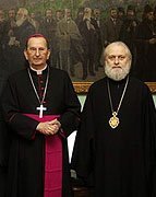 Un archevêque catholique polonais reçu à l'académie de théologie de Moscou