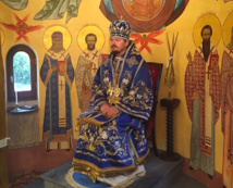 Mgr Nestor a célébré la Divine Liturgie au monastère de l’icône de la Mère de Dieu «de Chersonèse»
