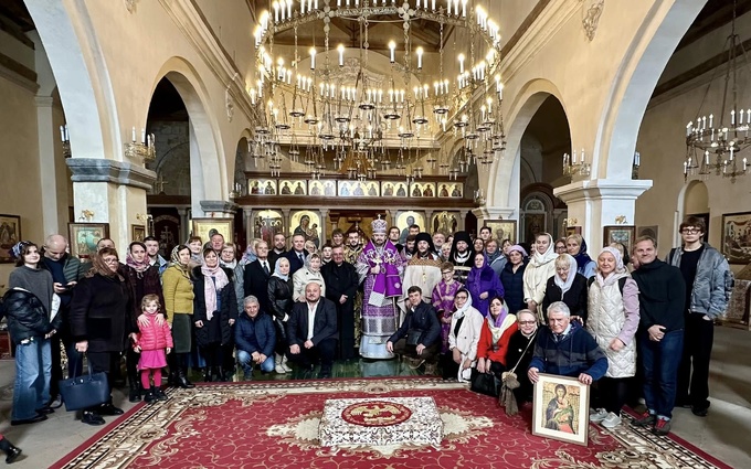 Le dixième anniversaire de la paroisse de la Transfiguration du Christ à Tarquinia (Italie) Le dixième anniversaire de la paroisse de la Transfiguration du Christ à Tarquinia (Italie)