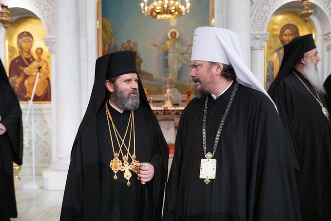 Le métropolite Nestor a représenté l’Église orthodoxe russe à l’intronisation du nouveau chef de l’Église orthodoxe d’Albanie