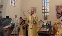 Monseigneur Nestor a célébré la Divine Liturgie à Monaco