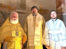 Monseigneur Nestor a célébré la Divine Liturgie et l'ordination diaconale à Pistoie