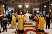 Administrateur de l’Exarchat d’Europe occidentale a célébré la Liturgie en la cathédrale riazanoise