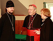 Le cardinal Kasper rencontre les étudiants de l'université orthodoxe Saint-Tikhon de Moscou