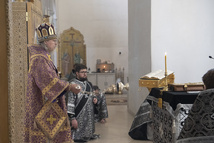 Le Mercredi Saint: le métropolite Marc a célébré la derniere Liturgie des Saints Dons Présanctifiés de cette année liturgique Le Mercredi Saint: le métropolite Marc a célébré la derniere Liturgie des Saints Dons Présanctifiés de cette année liturgique