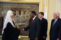 Le patriarche Alexis a reçu le secrétaire général de l'Alliance baptiste mondiale Le patriarche Alexis a reçu le secrétaire général de l'Alliance baptiste mondiale